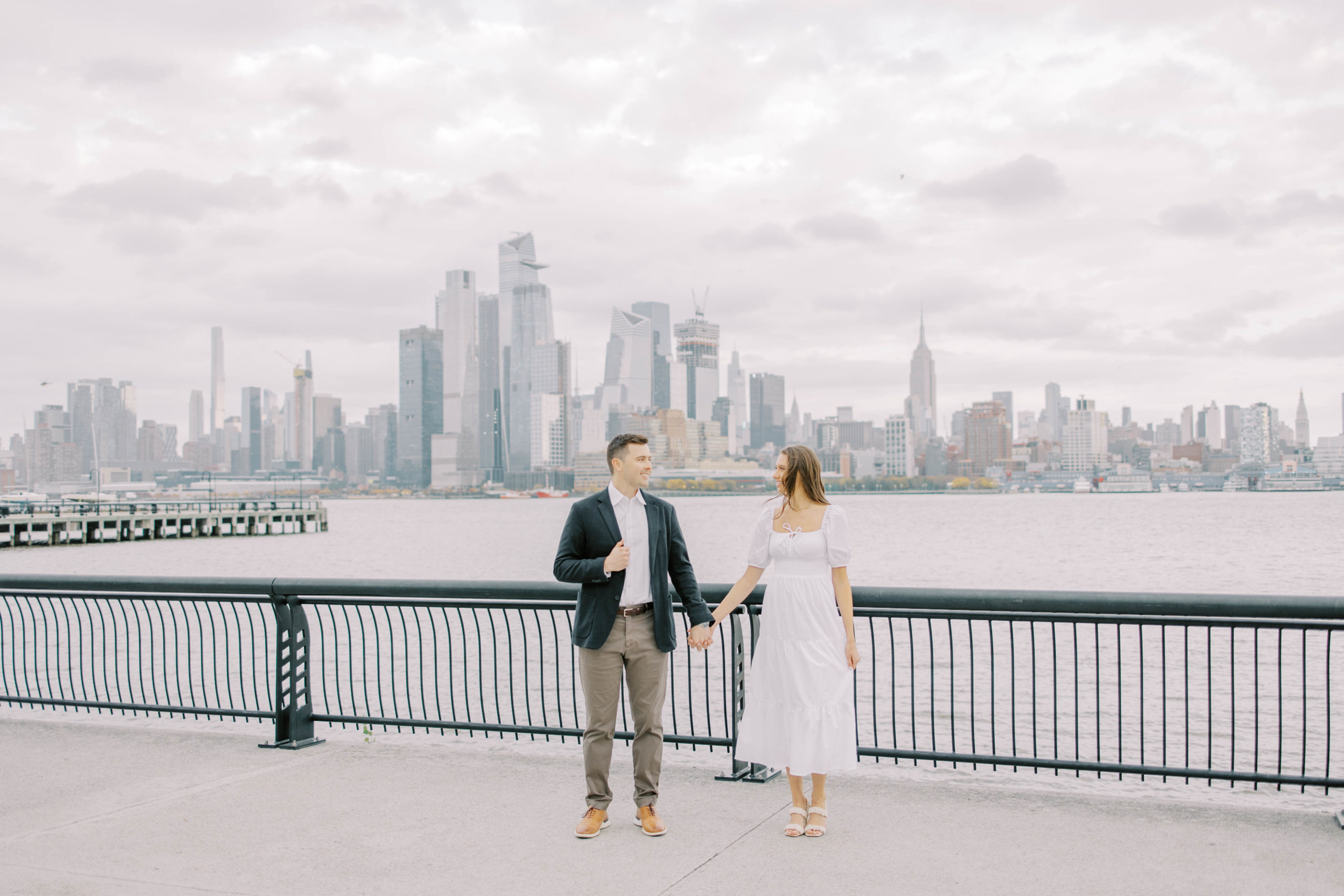 New Jersey Waterfront Engagement | Pennsylvania wedding photographer