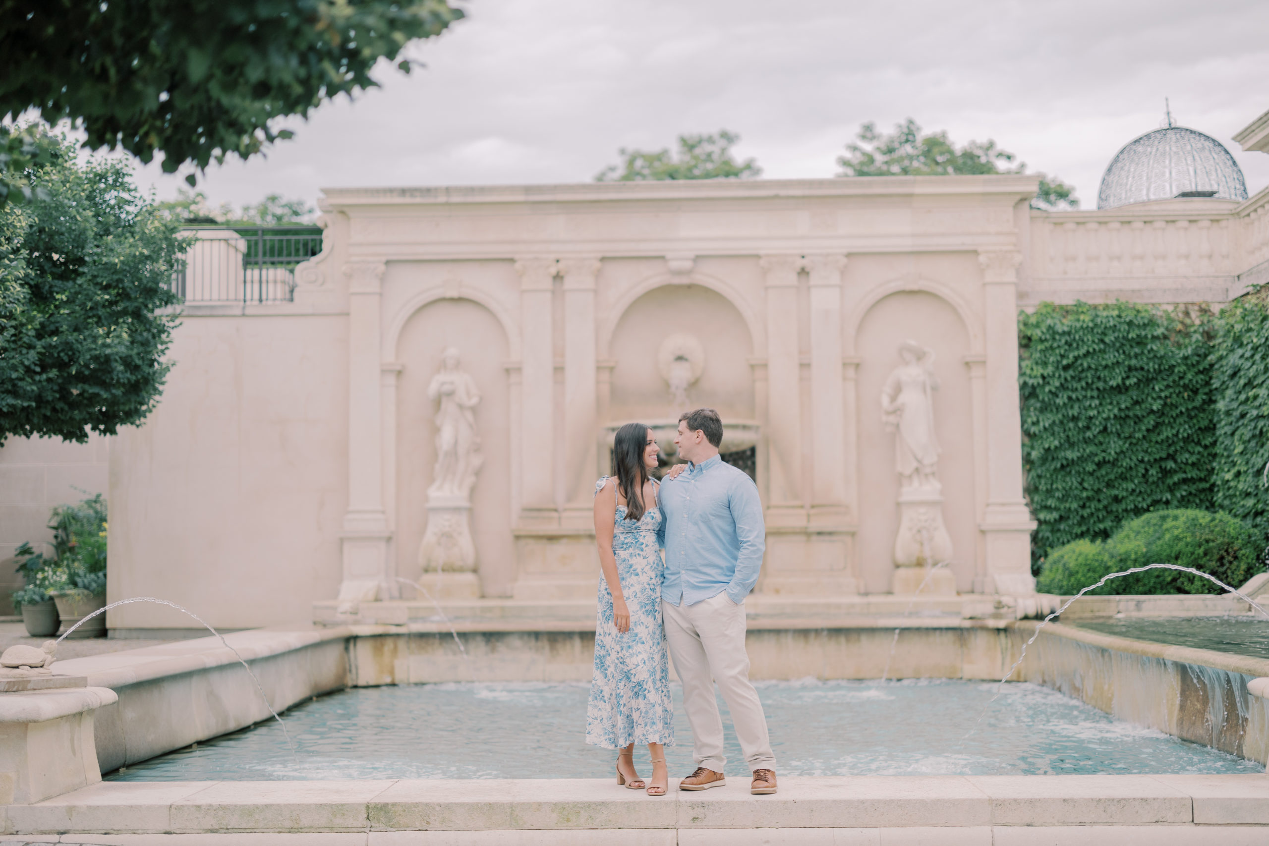 Longwood Gardens Summer Engagement | Pennsylvania Wedding Photographer