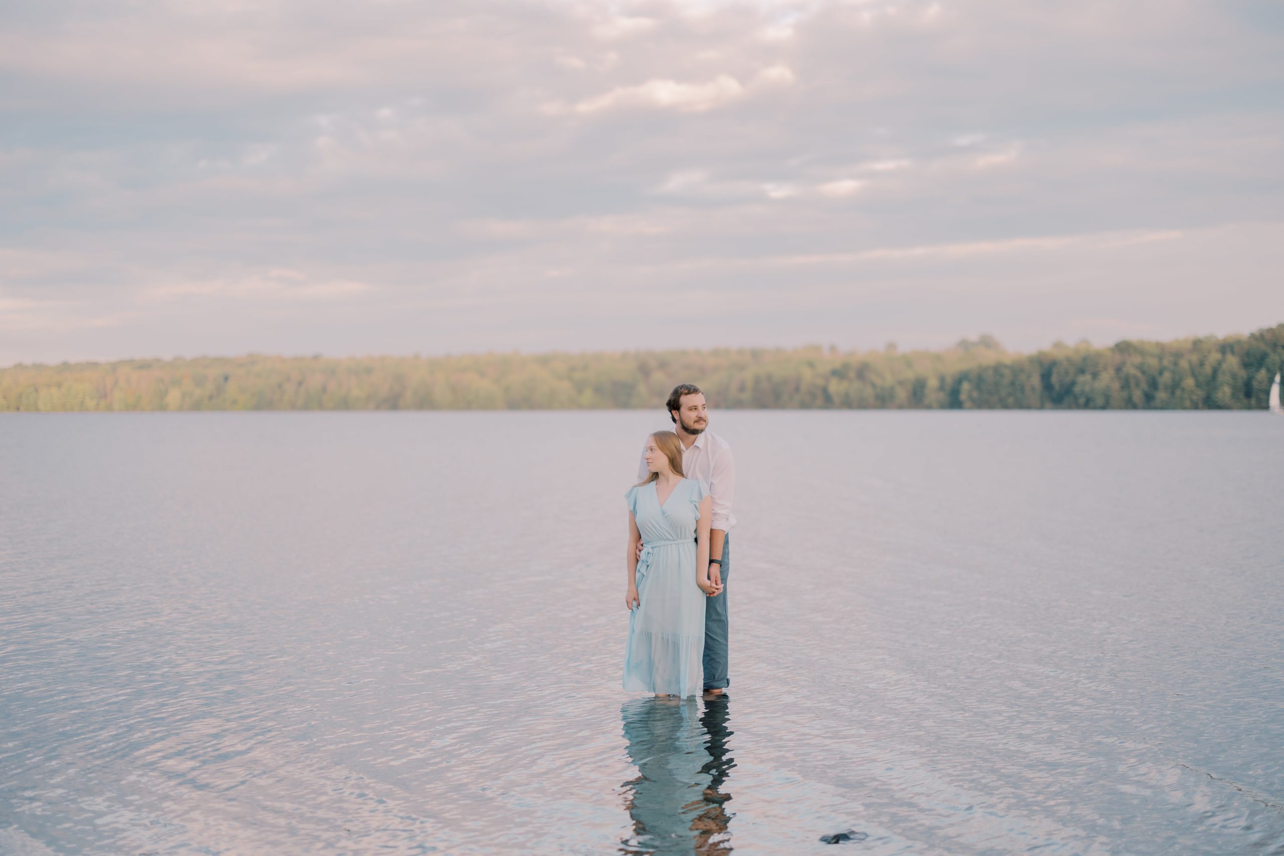 Fall Engagement at Lake Nockamixon | Pennsylvania Wedding Photographer