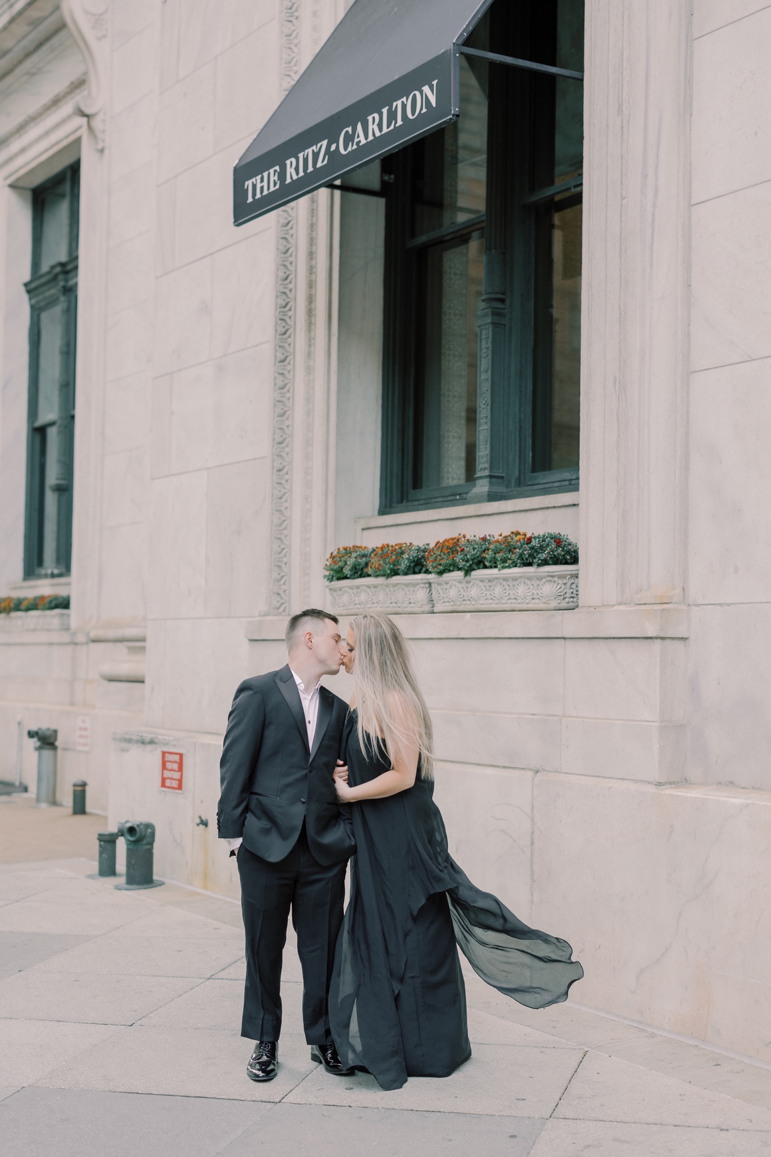 Philadelphia Engagement Photos at The Ritz-Carlton
